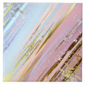 Getextureerde roze achtergrond tegeltje (Voorkant)