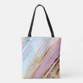 Getextureerde roze achtergrond tote bag (Achterkant)