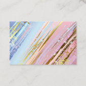 Getextureerde roze achtergrond visitekaartje (Voorkant)