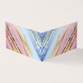 Getextureerde roze achtergrond visitekaartje (Buitenkant)