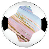 Getextureerde roze achtergrond voetbal (Gedraaid)