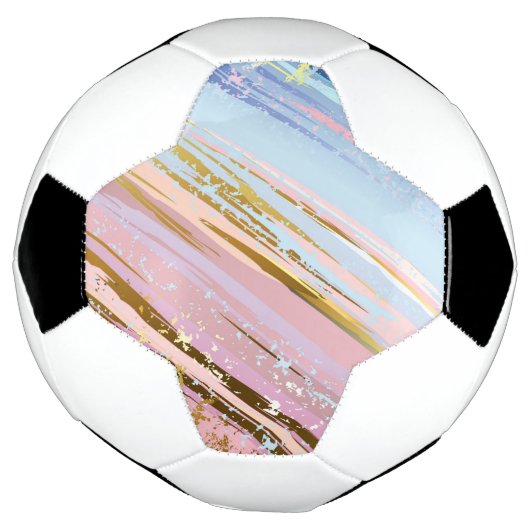 Getextureerde roze achtergrond voetbal (Gedraaid)