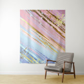 Getextureerde roze achtergrond wandkleed (In situ)