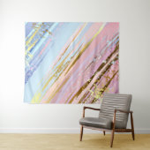 Getextureerde roze achtergrond wandkleed (In Situ (horizontaal))