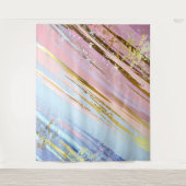 Getextureerde roze achtergrond wandkleed (Voorkant)