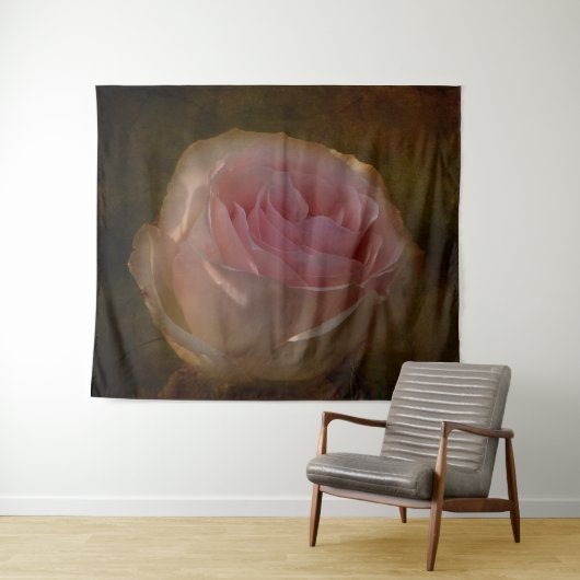 Getextureerde roze roze wandtapijten wandkleed (In Situ (horizontaal))