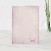 getextureerde roze voor vriend dank je kaart (Voorkant)