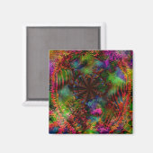 Getextureerde schoonheid magneet (Voorkant / Achterkant)