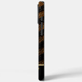 Getextureerde slangenhuid details van een giftige Case-Mate iPhone case (Achterkant / Links)