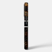 Getextureerde slangenhuid details van een giftige  Case-Mate iPhone case (Achterkant / Links)