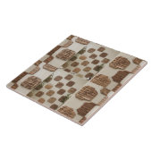 Getextureerde Tegels - Natuursteen & Hout-geïnspir Tegeltje (Zijkant)