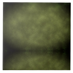 Getextureerde tinten van greens - Keramische Tegel Tegeltje