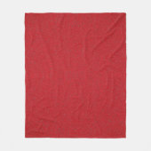 Getextureerde Tomaat Rood Custom Fleece Deken (Voorkant)