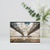 Getextureerde twin-span briefkaart (Staand voorkant)