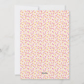 Getextureerde Type Minimalistische Merry Christmas Feestdagenkaart (Achterkant)