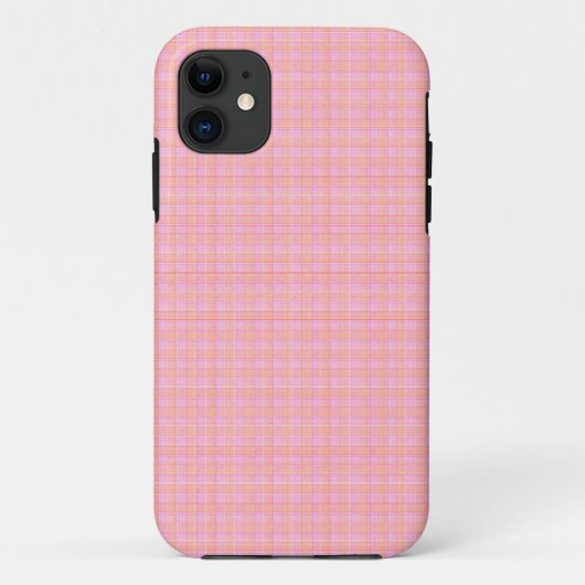 Getextureerde vierkanten Blushing Meadow Case-Mate iPhone Case (Achterkant)