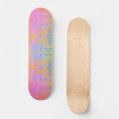 getextureerde zonsondergang persoonlijk skateboard (Voorkant)