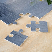 Getextuurde Bloemen in een Vaas Legpuzzel (Zijkant)