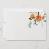 Getextuurde Boho Pampagras Trouw Save the Date  (Achterkant)