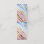 Getextuurde Roze Achtergrond Afsprakenkaart (Buitenkant ongevouwen)