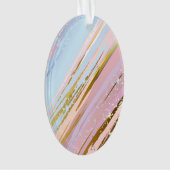 Getextuurde Roze Achtergrond Ornament (voorkant)