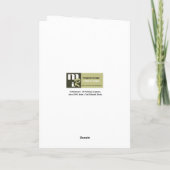 Gethsemaan. Fine Art Easter Kaart (Achterkant)