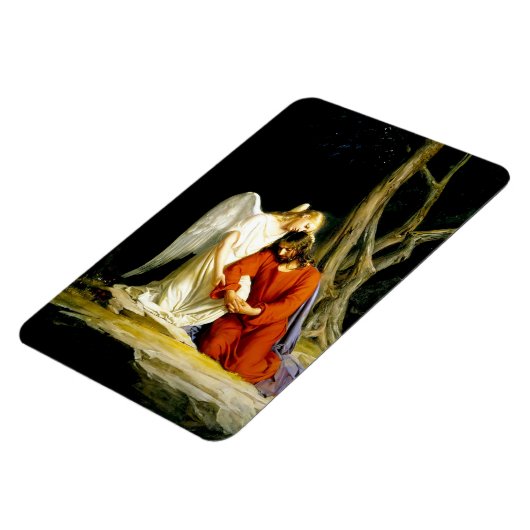 Gethsemaan van Carl Bloch. Fine Art Magnet Magneet (Linkerzijde)