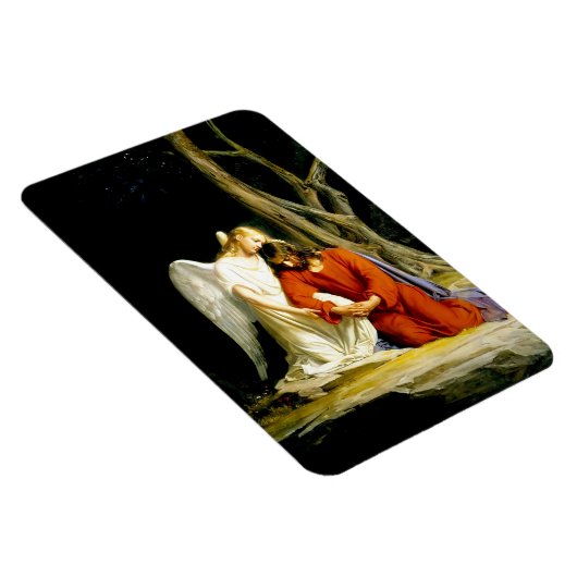 Gethsemaan van Carl Bloch. Fine Art Magnet Magneet (Rechterzijde)