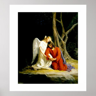 Gethsemaan van Carl Bloch. Fine Art Print