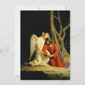 Gethsemane, beroemd schilderij kaart (Voorkant)