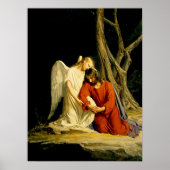 Gethsemane, beroemd schilderij, poster (Voorkant)