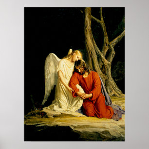 Gethsemane, beroemd schilderij, poster
