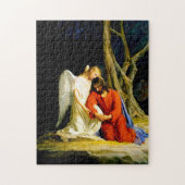 Gethsemane by Carl Bloch Legpuzzel (Verticaal)