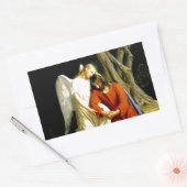 Gethsemane Carl Bloch Rechthoekige Sticker (Envelop)