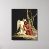 Gethsemane digitaal gerestaureerd canvas afdruk (Voorkant)