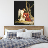 Gethsemane digitaal gerestaureerd canvas afdruk (Insitu (Slaapkamer))