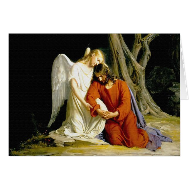 Gethsemane door Carl Heinrich Bloch 1805 (Voorkant Horizontaal)