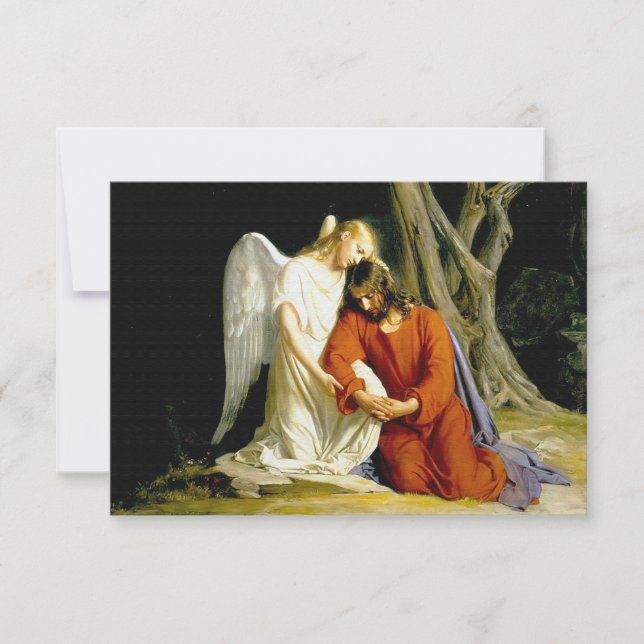 Gethsemane door Carl Heinrich Bloch 1805 (Voorkant)