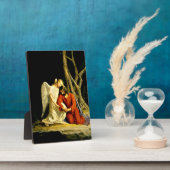 Gethsemane, mooi religieus schilderij, 1805 fotoplaat (Zijkant)