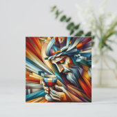 Gethsemane's gebed kaart (Staand voorkant)