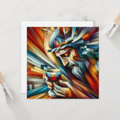 Gethsemane's gebed kaart (Voorkant / Achterkant in situ)