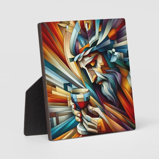 Gethsemane's lijdensweg fotoplaat (Voorkant)