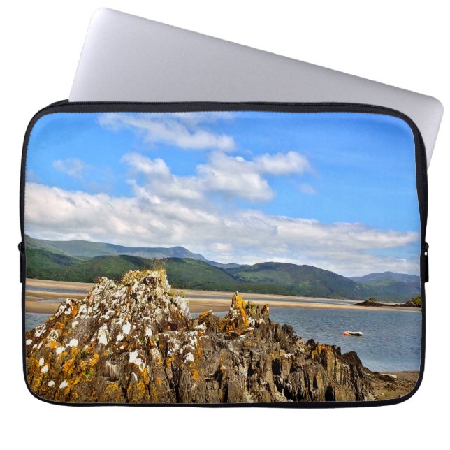 GETIJDE RIVIER LAPTOP SLEEVE (Voorkant)