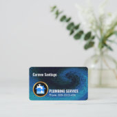 getijdegolf-leidingwater visitekaartje (Staand voorkant)