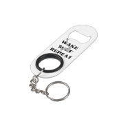 getijdehoeder mini flessenopener (Achterkant Gekanteld)