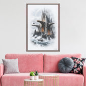 Getijden Citadel Canvas Afdruk (Insitu (Woonkamer))