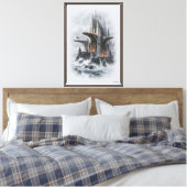 Getijden Citadel Canvas Afdruk (Insitu (Slaapkamer))