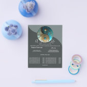 Getijden van Evenwicht | Yin Yang Design Flyer (Enkel)