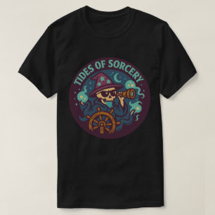 Getijden Van Toverij Magische Schedel T-shirt