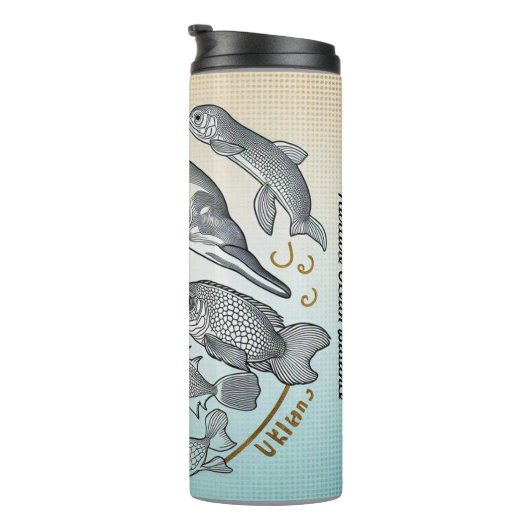 "Getijden van verandering" Thermosbeker (Geroteerd rechts)